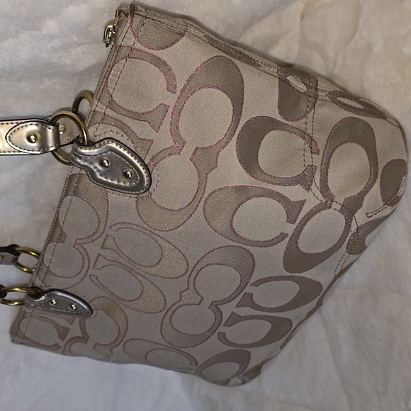 Coach Signature Fabric Bag - Picture 6 of 12